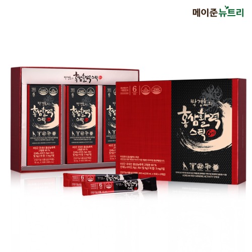 박경호의 홍삼활력스틱 [30포/1박스] + 쇼핑백 증정