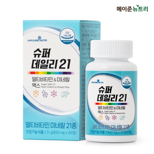 슈퍼 데일리21 멀티비타민&amp;미네랄 맥스 [2개월분/1박스]